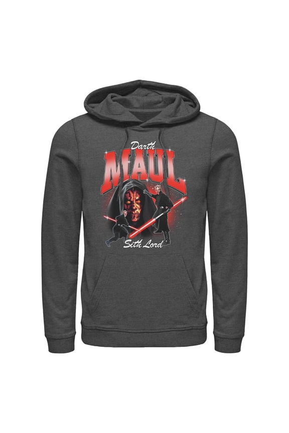 Mens Star Wars Sith Lord Maul Lightweight Hoodie