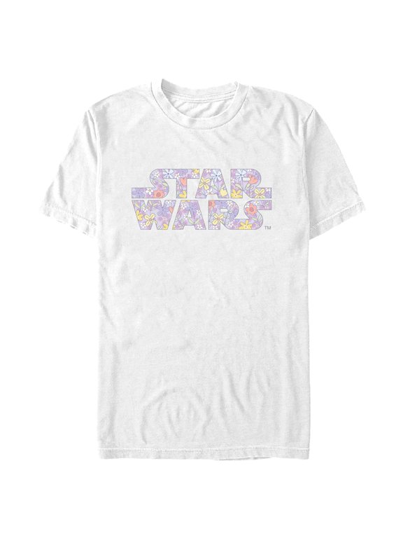 Mens Star Wars Spring Flower Logo T Shirt