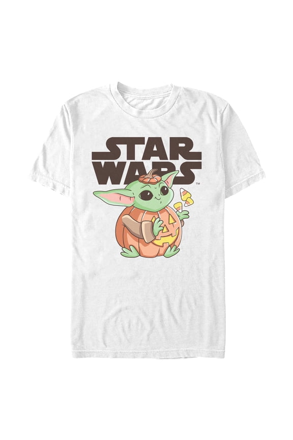 Mens Star Wars: The Mandalorian Grogu Pumpkin Costume T Shirt