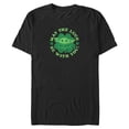 thumbnail image 1 of Mens Star Wars: The Mandalorian May the Luck Be With You Shamrock T Shirt, 1 of 5