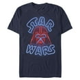 thumbnail image 1 of Mens Star Wars Vader Neon Sign T Shirt, 1 of 5