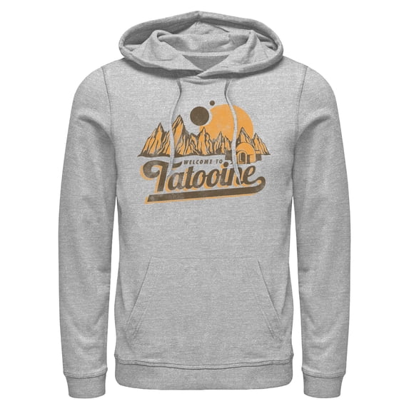 Mens Star Wars Welcome To Tatooine Lightweight Hoodie