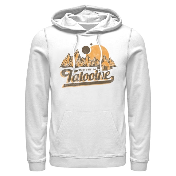 Mens Star Wars Welcome To Tatooine Lightweight Hoodie