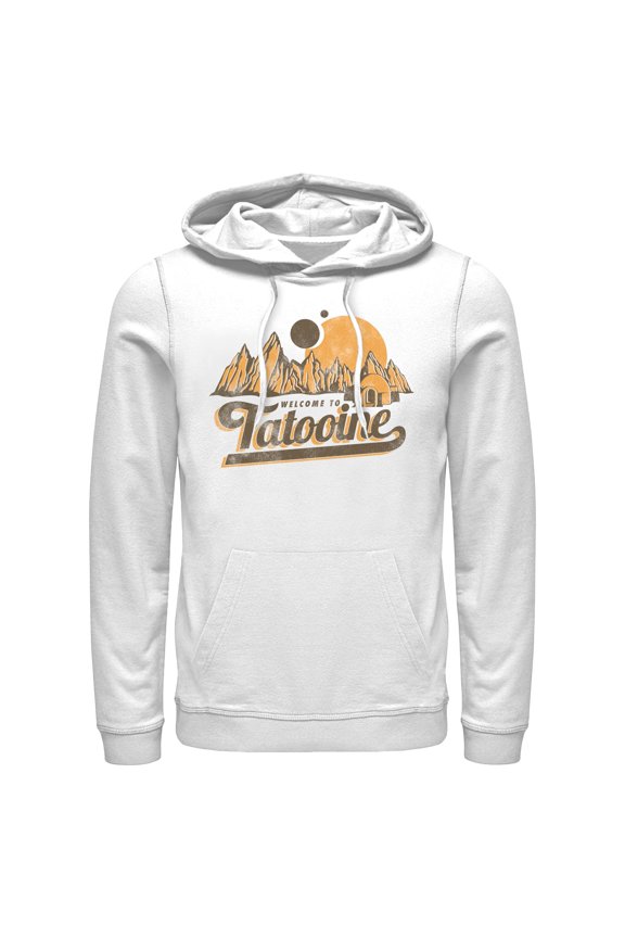 Mens Star Wars Welcome To Tatooine Lightweight Hoodie