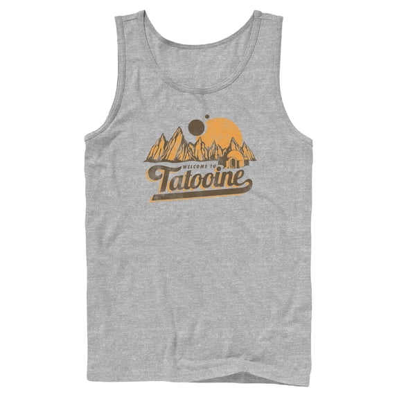 Mens Star Wars Welcome To Tatooine Tank Top