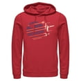 thumbnail image 1 of Mens Star Wars X-wing Starfighter Flyby Lightweight Hoodie, 1 of 4