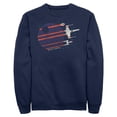 thumbnail image 1 of Mens Star Wars X-wing Starfighter Flyby Sweatshirt, 1 of 4