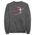 thumbnail image 1 of Mens Star Wars X-wing Starfighter Flyby Sweatshirt, 1 of 4