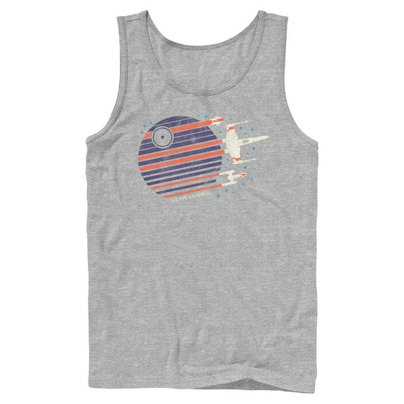 Mens Star Wars X-wing Starfighter Flyby Tank Top