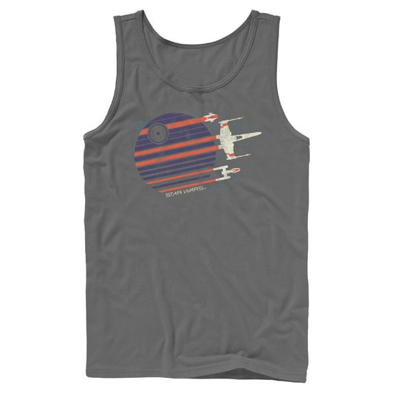 Mens Star Wars X-wing Starfighter Flyby Tank Top