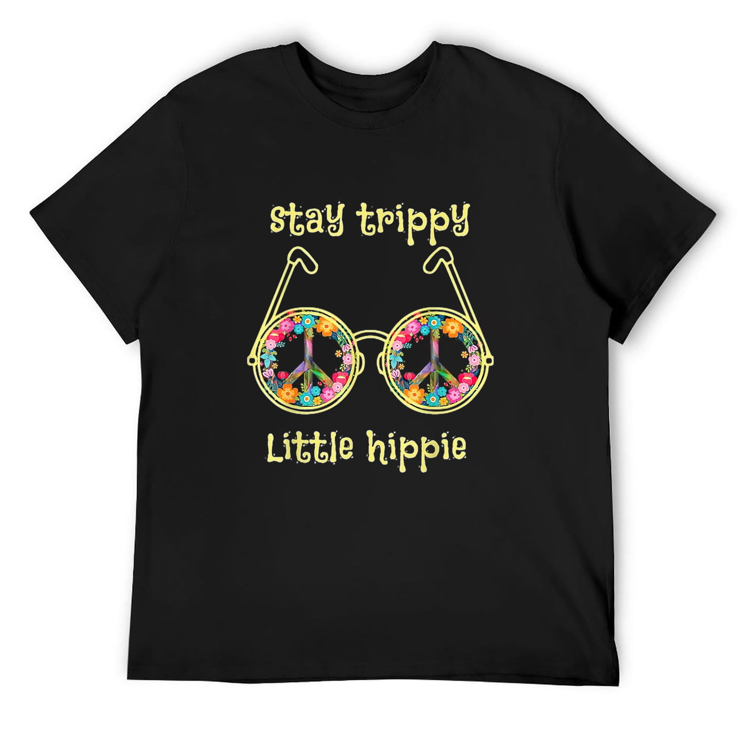 Stay Trippy Little Hippie Glasses Hippie Camping Tshirt Stay Trippy Little Hippie Glasses Hippie Camping Tshirt