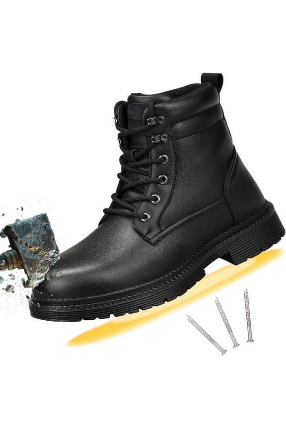 Mens Steel Toe Boots Womens Safety Waterproof Work Boots