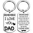 thumbnail image 1 of Mens Stocking Stuffers for Men Adults Dads Stocking Stuffers for Dad Father Christmas Gifts From Son Daughter Teen Papa Birthday Thank You Keychain For Daddy Presents For My Best Dad Keyrings, 1 of 6