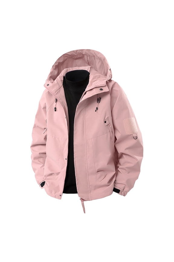 Mens Stormtrooper Jacket Windproof Rainproof Sweat Jackets Open-Front Full-Zip Athletic Stretch Blazer Wind Resistant Windbreaker Sweater Jacket Hoodies withMutil Pockets