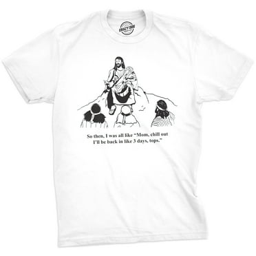 Mens Story Time With Jesus T Shirt Funny Easter Christian Faith Church Shirt Graphic Tees