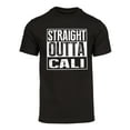 thumbnail image 1 of Mens Straight Outta Cali Short-Sleeve T-Shirt - Brown -Small, 1 of 1