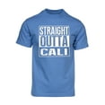 thumbnail image 1 of Mens Straight Outta Cali Short-Sleeve T-Shirt - Light Blue - Large, 1 of 1