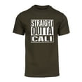 thumbnail image 1 of Mens Straight Outta Cali Short-Sleeve T-Shirt - Olive - X-Large, 1 of 1