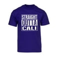 thumbnail image 1 of Mens Straight Outta Cali Short-Sleeve T-Shirt - Purple - Medium, 1 of 1