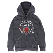 Mens Stranger Things Hellfire Club Costume Lightweight Hoodie