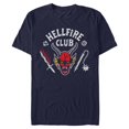 thumbnail image 1 of Mens Stranger Things Hellfire Club Costume T Shirt, 1 of 5