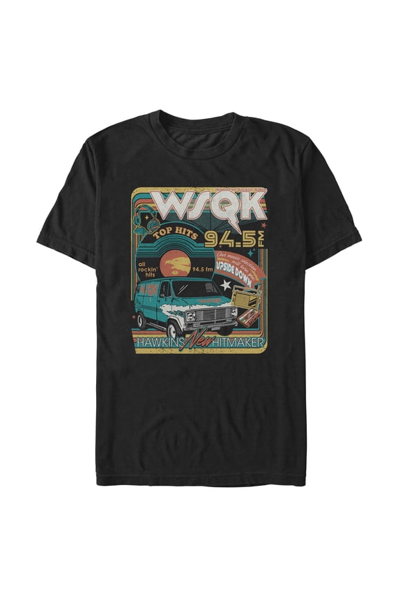 Mens Stranger Things The Squawk Hitmaker Poster T Shirt