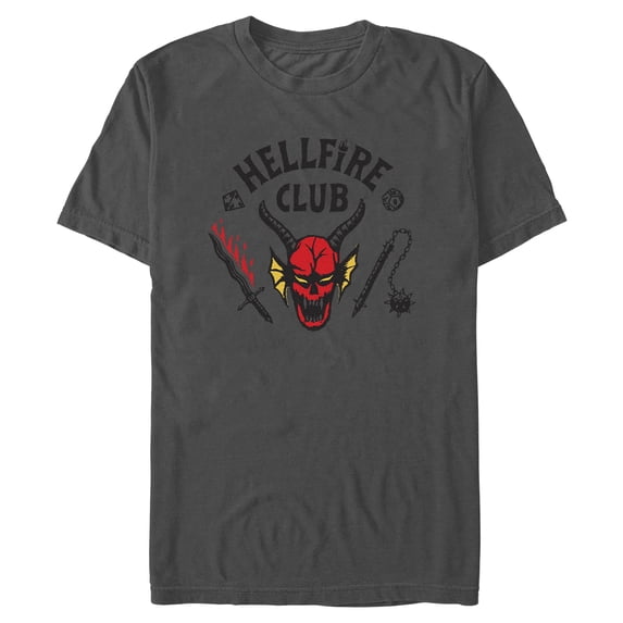 Mens Stranger Things Welcome to the Hellfire Club T Shirt