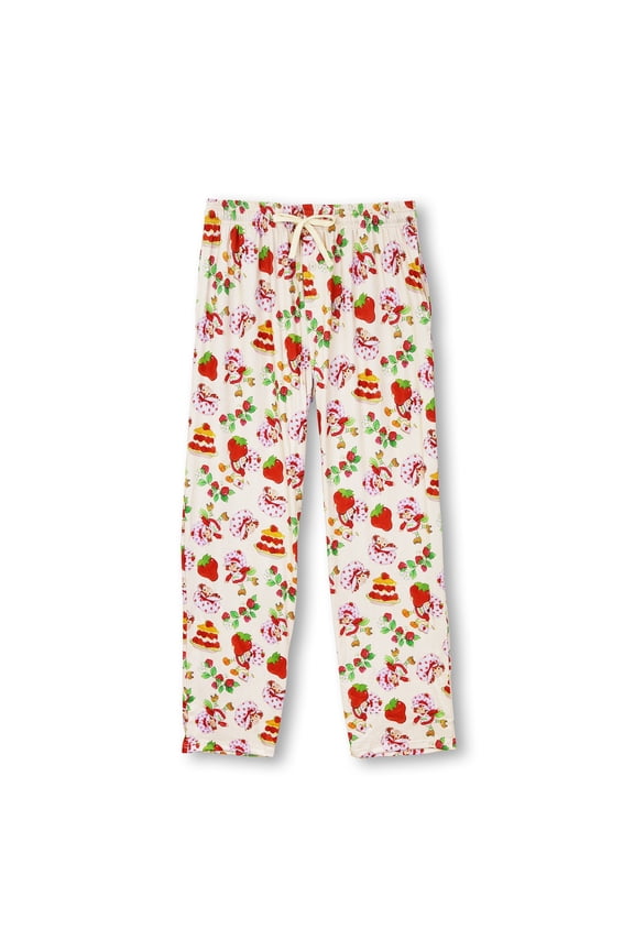 Mens Strawberry Shortcake Lots of Desserts and Berries Lounge Pants