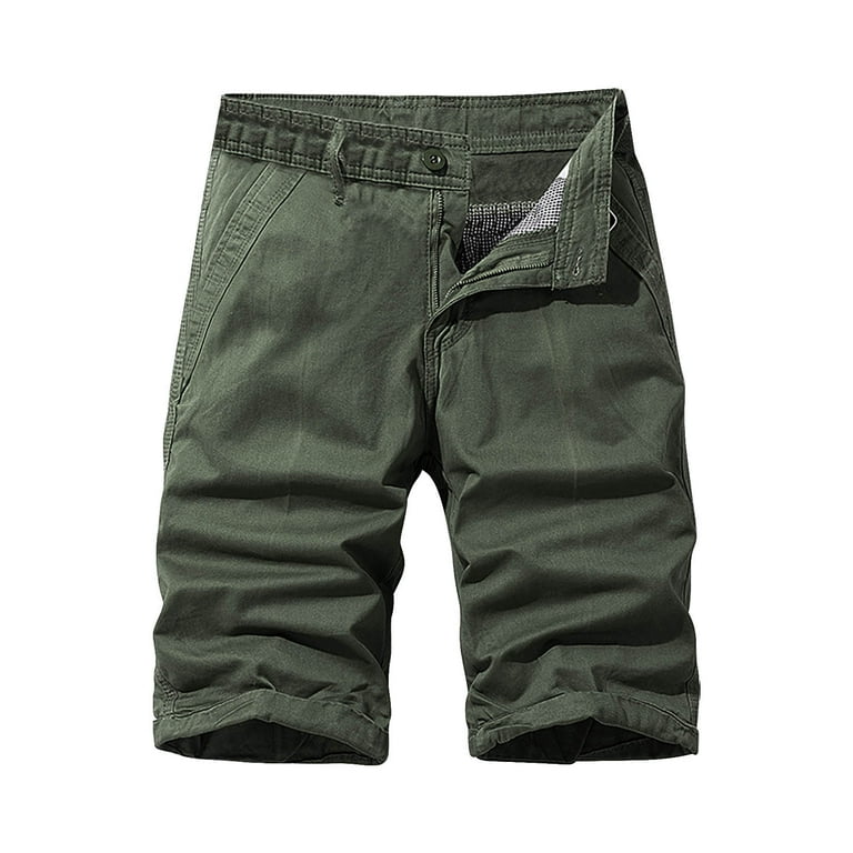 Mens Stretch Expandable Waist Outdoor Quick Dry Beach Shorts Drawstring with Zipper Pockets Clearance Sales Men Cargo Short Walmart