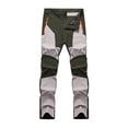 thumbnail image 1 of Mens Stretch Work Hiking Pants Quick Dry Lightweight Waterproof Outdoor Travel Climbing Fishing Cargo Pants with Zip Pockets, 1 of 9