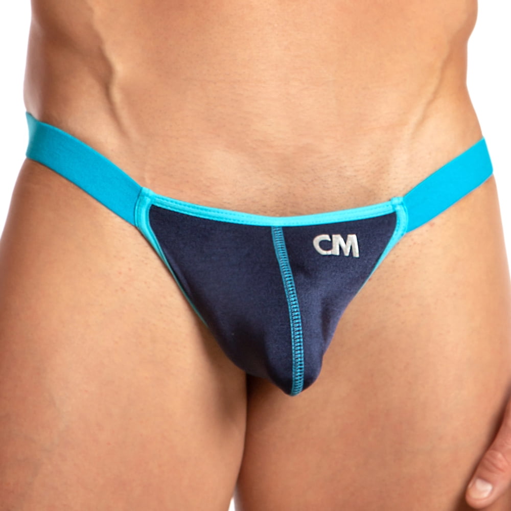 Mens Striker Thong Sexy Underwear Pouch Enhancing V Shape Back Bikini Underpants