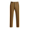 thumbnail image 1 of Mens Striped Dress Pant Lightweight Casual Trousers Slim Fit Breathable Stretchy Yellow1 Pant, 1 of 3