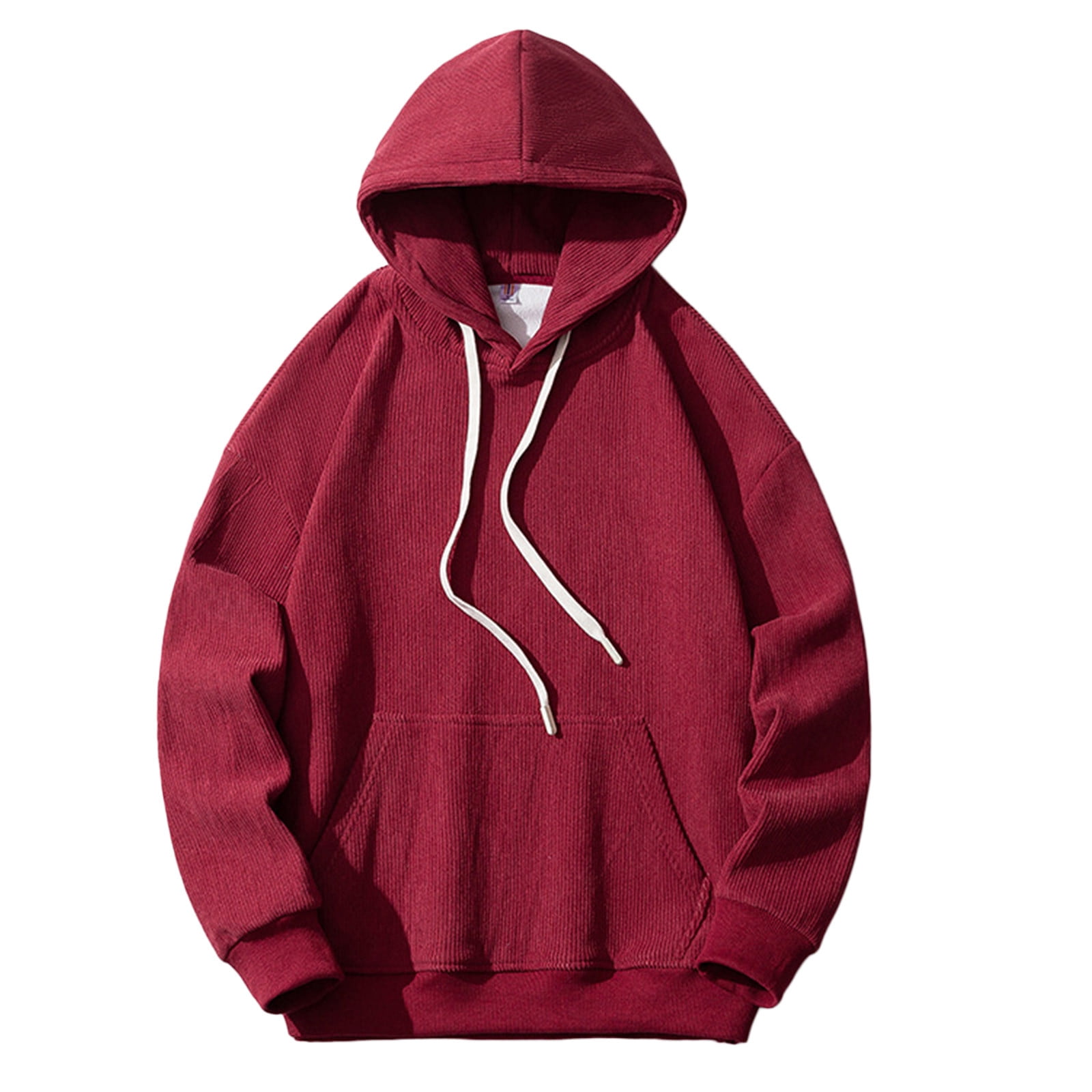 Mens Striped Hoodies Clearance Mens Sweatshirts with Hood Plain Hooded Jumpers with Pockets Casual Autumn Winter Warm Long Sleeve Pullover Tops Sports Hoody Sweatshirt Plus Size M 4XL Walmart