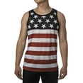 thumbnail image 1 of Mens Sublimation Tank Top - US Flag - Small, 1 of 3