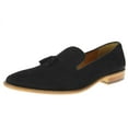 thumbnail image 1 of Mens Suede Black Leather Comfort SL307 Dress Shoes Luciano, 1 of 7