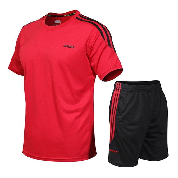 Mens Suit Loose Large Size Sports Suit