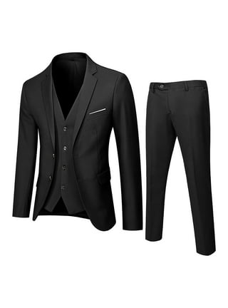 Buy Men Brown Slim Fit Solid Formal Three Piece Suit Online
