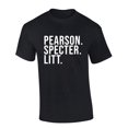 thumbnail image 1 of Mens Suit Tshirt Pearson Specter Litt Short Sleeve T-shirt-Black-xl, 1 of 1