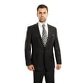thumbnail image 1 of Mens Suit Two Piece One Button Peak Lapel Solid Suits, 1 of 4