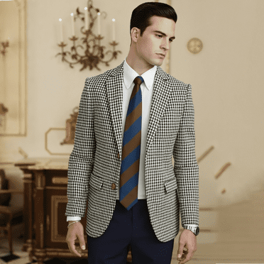 Kasper Women's Houndstooth One Button Jacket