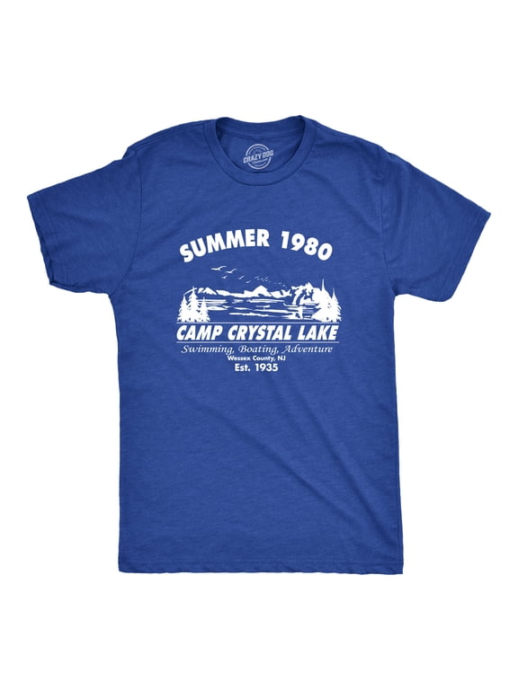 Mens Summer 1980 Men Funny T shirt Graphic Camping Vintage Cool 80s Novelty Tees Graphic Tees