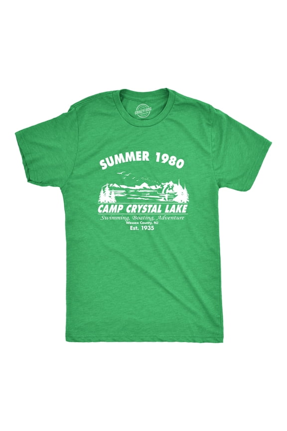 Mens Summer 1980 Men Funny T shirt Graphic Camping Vintage Cool 80s Novelty Tees Graphic Tees
