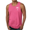 thumbnail image 1 of Mens Summer Beach Tank Top Hawaiian Palm Tree Print Sleeveless Muscle Basic Tee Vacation Tops, 1 of 5