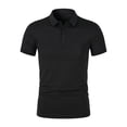 thumbnail image 1 of Mens Summer Polo Shirts Lightweight Breathable Plain T-Shirts Regular Fit Short Sleeve Tops Athleisure Crew Tennis T Shirt, 1 of 8