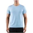 thumbnail image 1 of Mens Summer Shirts - Men's Workout Shirts Short Sleeve Tees Quick Dry Moisture Wicking Athletic Gym Running Crewneck T-Shirt, 1 of 5