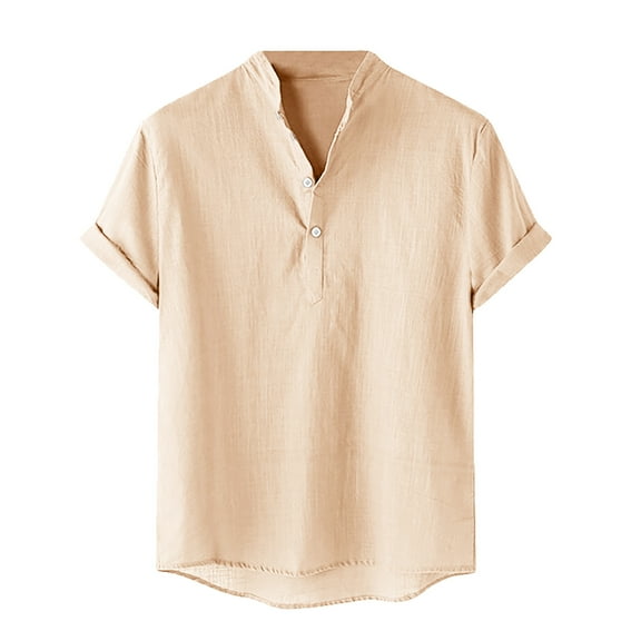 Mens Summer Tops Short Sleeve Summer Blouses for Men 2025 Boho Shirts for Men Dressy Casual Work Summer Tees for Men 2025 Buy Again My Orders