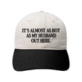 thumbnail image 1 of Mens Sun Hat Alphabet Print Adjustable Baseball Cap, 1 of 2