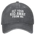 thumbnail image 1 of Mens Sun Hats with Uv Protection Adjustable Baseball Cap with Backstrap Hat, 1 of 2