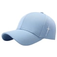 thumbnail image 1 of Mens Sun Hats with Uv Protection Classic Baseball Cap Adjustable Casual Hat, 1 of 2