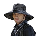 thumbnail image 1 of Mens Sun Hats with Uv Protection Sun Solar Fan Hat Lightweight Sun Cap, 1 of 6